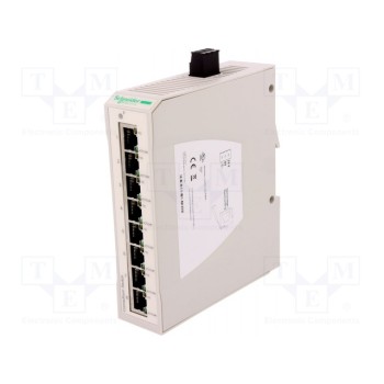 Промышленный модуль switch ethernet неуправляемый SCHNEIDER ELECTRIC TCSESU083FN0