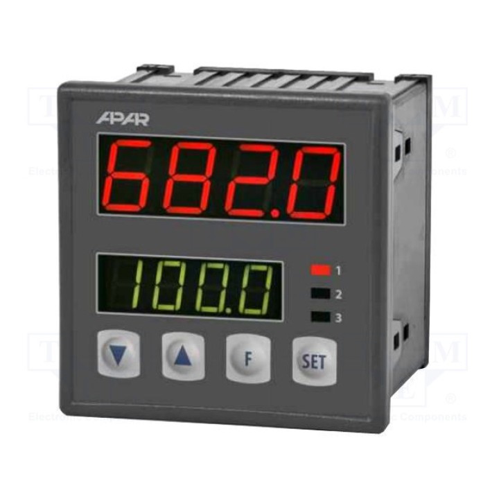 Регулятор температуры APAR AR682S2PPRS485WAS (AR682S2PPRS485WAS)
