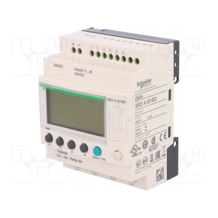 Программируемое реле входы 6 SCHNEIDER ELECTRIC SR2A101BD (SR2A101BD)