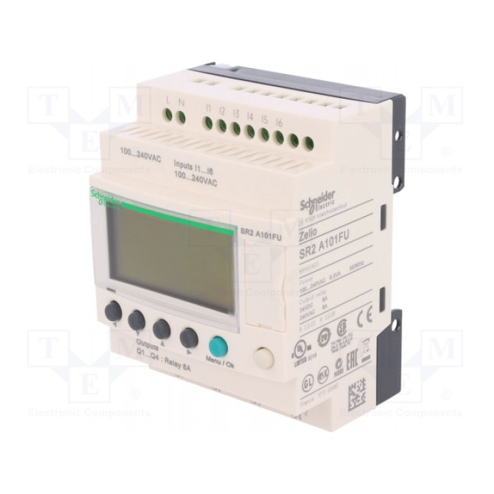 Программируемое реле входы 6 SCHNEIDER ELECTRIC SR2A101FU (SR2A101FU)