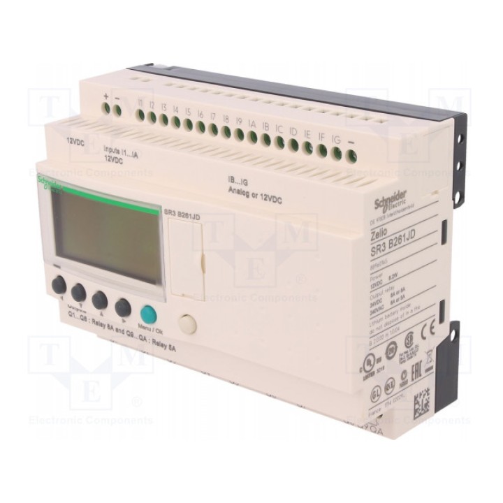 Программируемое реле входы 16 SCHNEIDER ELECTRIC SR3B261JD (SR3B261JD)