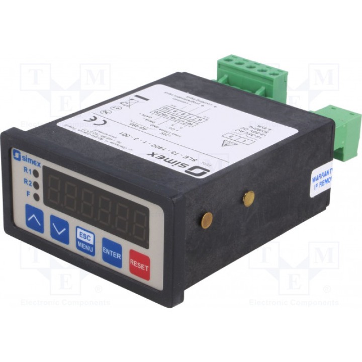 Счетчик электронный led SIMEX SLE-73-1400-1-3-01 (SX-SLE-73/24VDC)