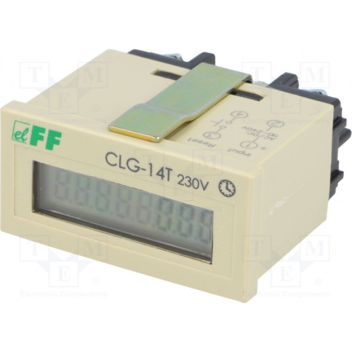 Счетчик электронный время работы F&F CLG-14T230 (CLG-14T/230)