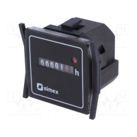Счетчик электромеханический время работы SIMEX HK46.55.230VAC50HZ + HK46DIN