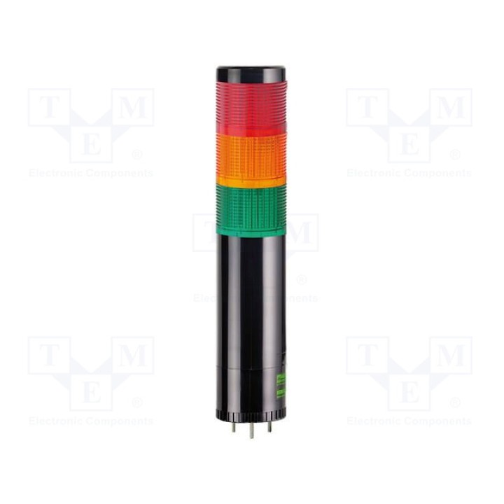 Сигнализатор световая колонна uпит 24вac MURR ELEKTRONIK 4000-75502-5310000 (4000-75502-5310000)