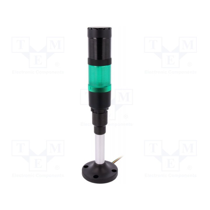 Сигнализатор световая колонна цвет зеленый ONPOW HBJD-40DW1G24ACDCB (HBJD-40DW1G24B)