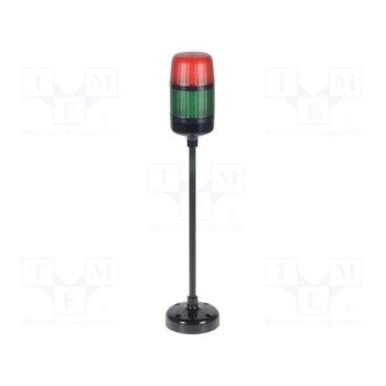 Сигнализатор световая колонна цвет красный/зеленый W2 KS-AD2_CZ_P_275RGM