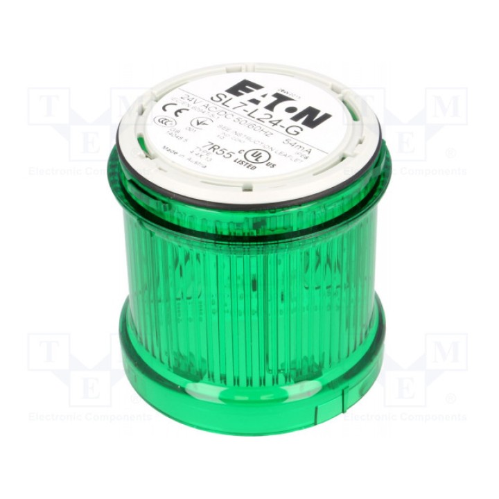 Сигнализатор световой непрерывный световой сигнал EATON ELECTRIC SL7-L24-G (SL7-L24-G)