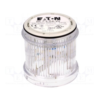 Сигнализатор световой непрерывный световой сигнал EATON ELECTRIC SL7-L24-W