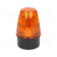 Сигнализатор световой оранжевый MOFLASH SIGNALLING LTD LED100-02-01