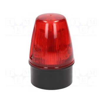 Сигнализатор световой красный MOFLASH SIGNALLING LTD LED100-02-02
