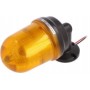 Сигнализатор световой янтарный QLIGHT Q100LW-1224-A (Q100LW-12/24-A)
