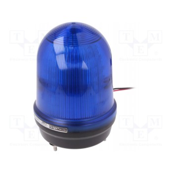 Сигнализатор световой синий QLIGHT Q125L-1224-B
