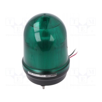 Сигнализатор световой зеленый QLIGHT Q125L-1224-G