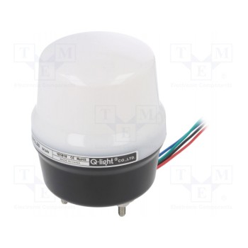 Сигнализатор световой непрерывный световой сигнал QLIGHT QMCL60-24