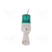 Сигнализатор светозвуковой 24вdc QLIGHT S60ADS-24-G