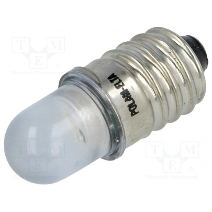 Лампочка LED синий POLAM-ELTA LB-E10-24ACDC (LB-E10-24AC-DC)