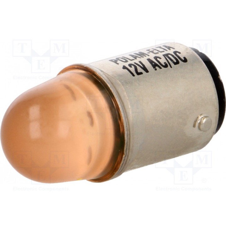 Лампочка LED POLAM-ELTA LO-BA15D-12ACDC (LO-BA15D-12AC-DC)