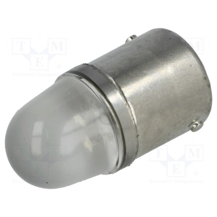 Лампочка LED POLAM-ELTA LW-BA15S-24ACDC (LW-BA15S-24AC-DC)