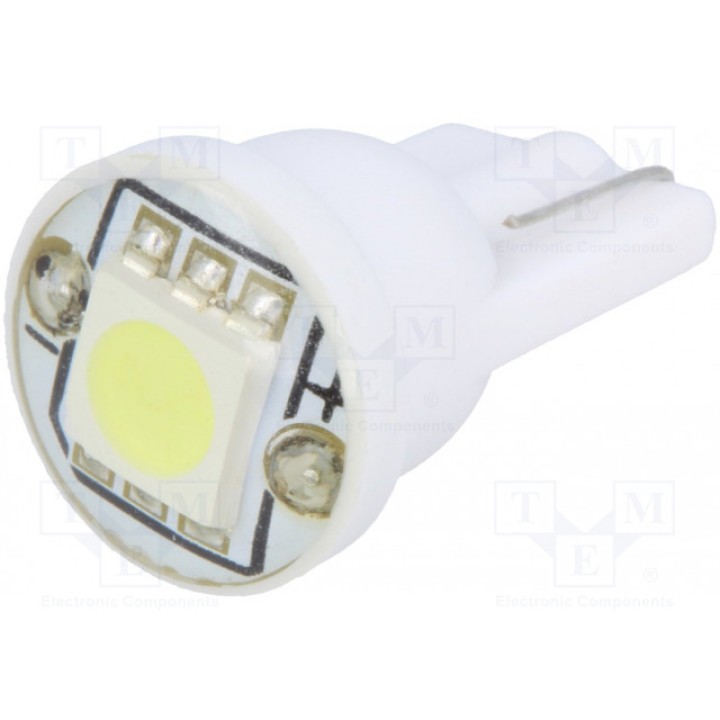 Лампочка LED холодный белый OPTOSUPPLY OST10AB01GD-W543S4C1A (OST10AB01GD-W543S4)