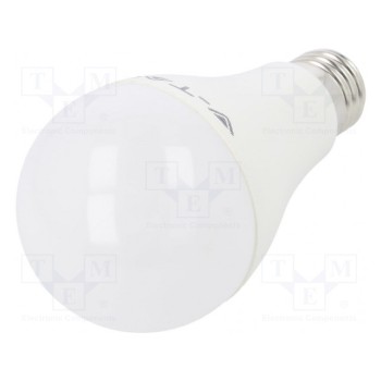 Лампочка LED теплый белый E27 V-TAC 3800157608091