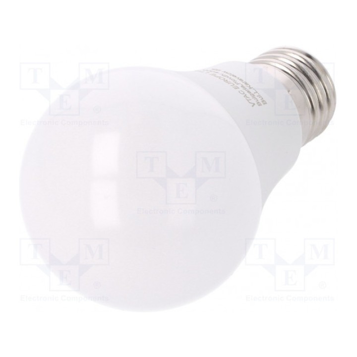 Лампочка LED холодный белый E27 V-TAC SKU 7262 (3800157622134)