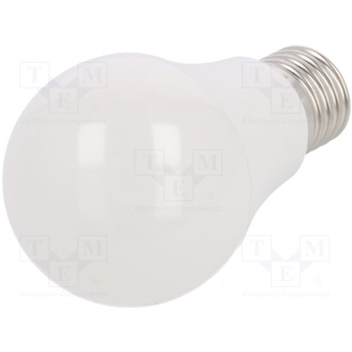 Лампочка LED теплый белый E27 V-TAC SKU 156 (3800157627696)