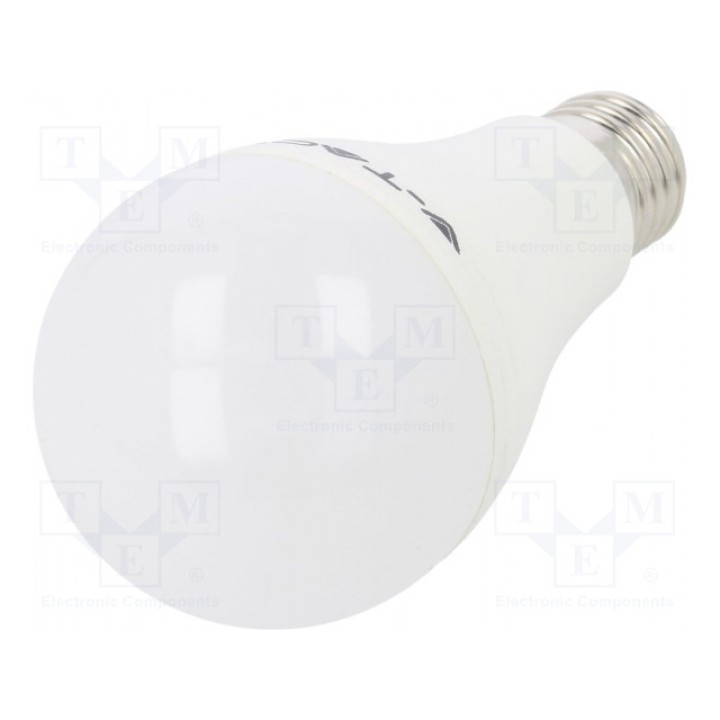 Лампочка LED холодный белый E27 V-TAC SKU 161 (3800157627740)