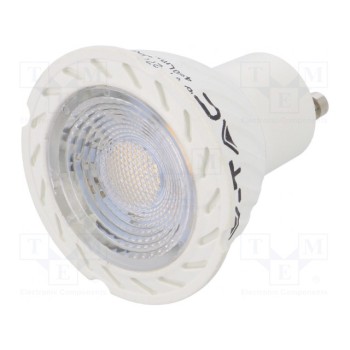 Лампочка LED теплый белый GU10 V-TAC 3800157627788