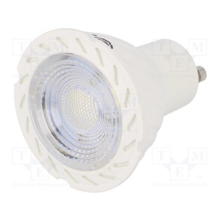 Лампочка LED холодный белый GU10 V-TAC SKU 167 (3800157627801)