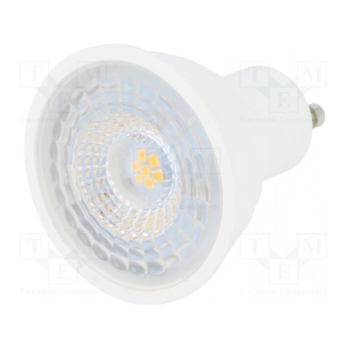 Лампочка LED теплый белый GU10 V-TAC SKU 192 (3800157631570)