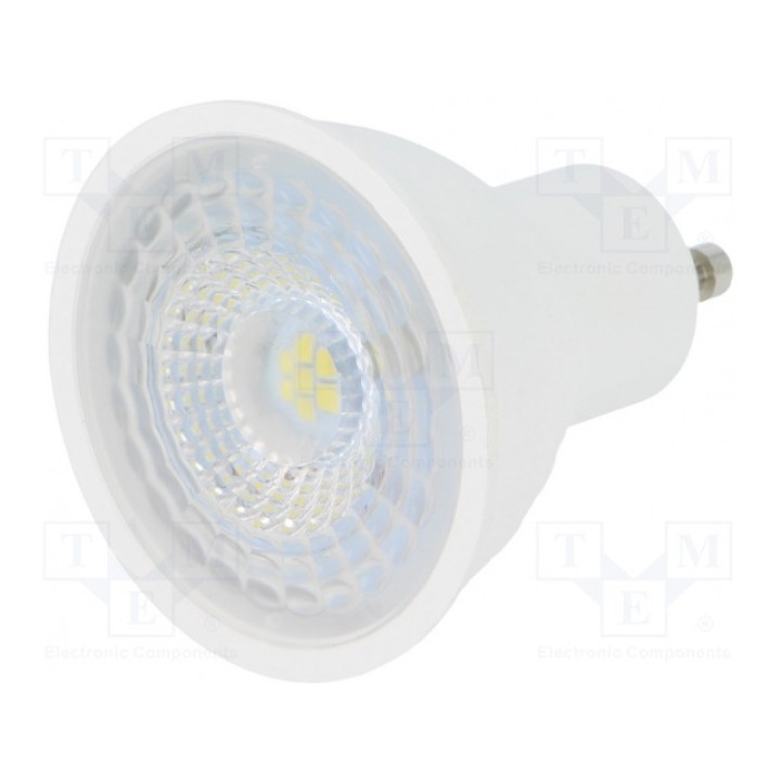 Лампочка LED холодный белый GU10 V-TAC SKU 194 (3800157631594)