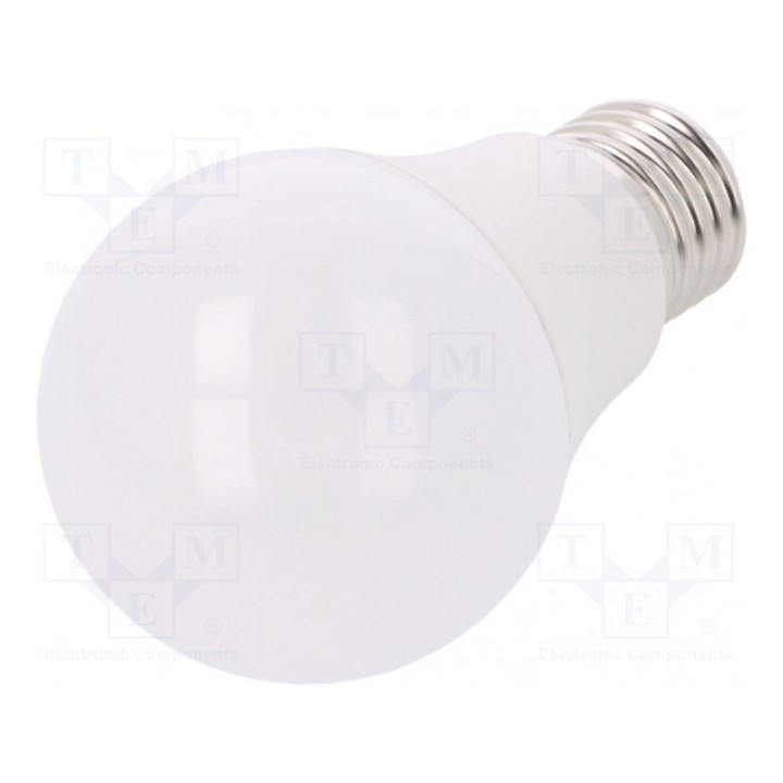 Лампочка LED теплый белый E27 V-TAC SKU 228 (3800157631938)