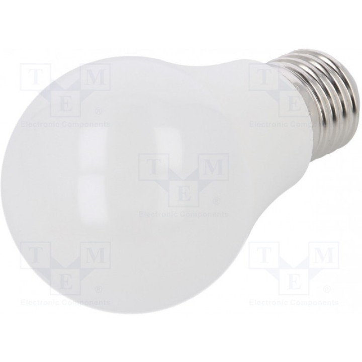 Лампочка LED холодный белый E27 V-TAC SKU 230 (3800157631952)