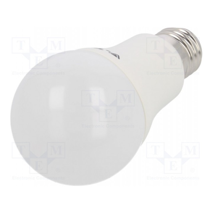 Лампочка LED холодный белый E27 V-TAC SKU 233 (3800157631983)