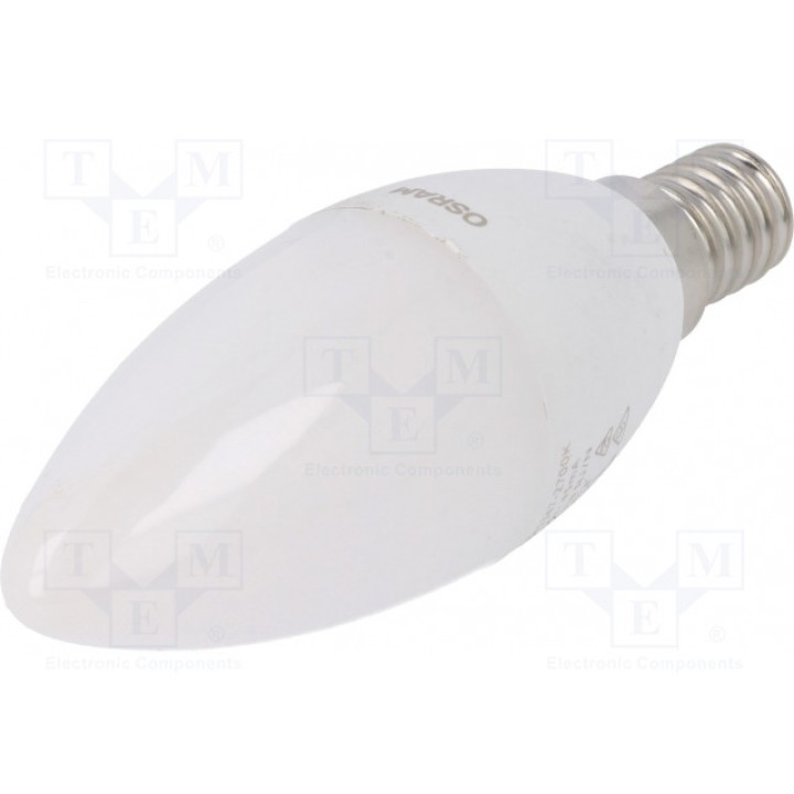 Лампочка LED теплый белый E14 OSRAM 4052899961951 (4052899961951)