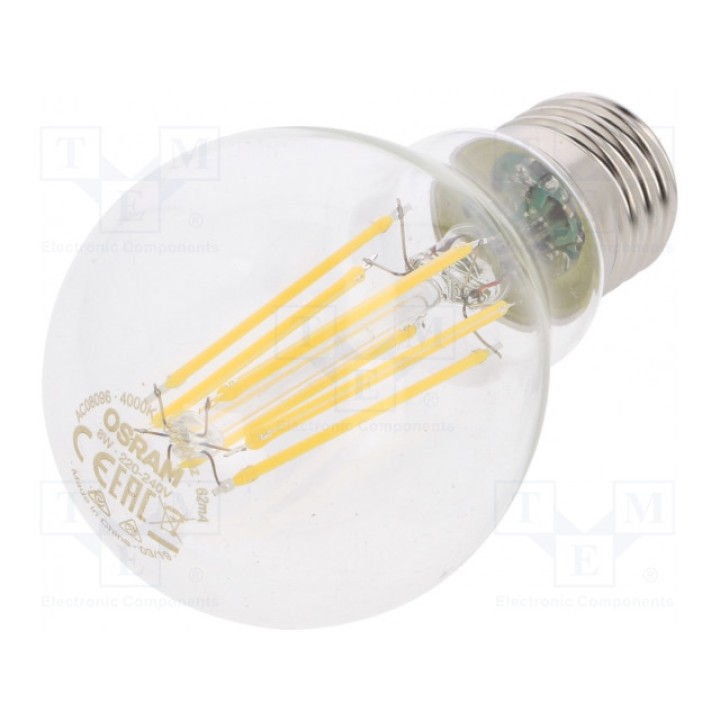 Лампочка LED холодный белый E27 OSRAM 4058075817456 (4058075817456)