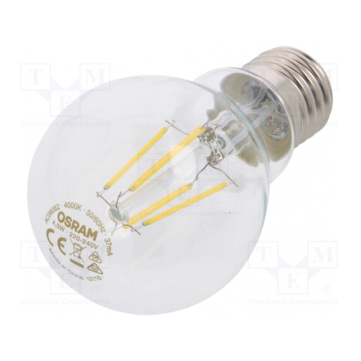 Лампочка LED холодный белый E27 OSRAM 4058075817470 (4058075817470)