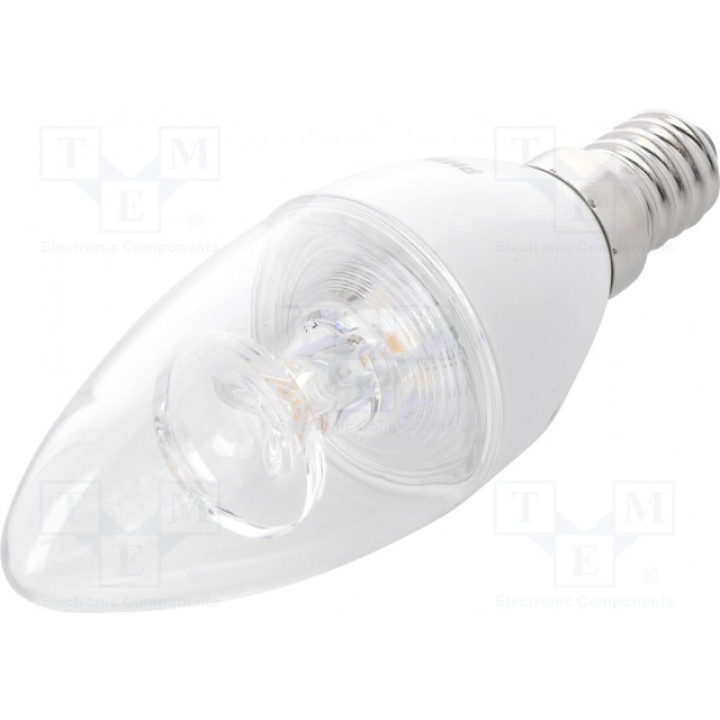 Лампочка LED теплый белый E14 PHILIPS 8718696454794 (45479400)