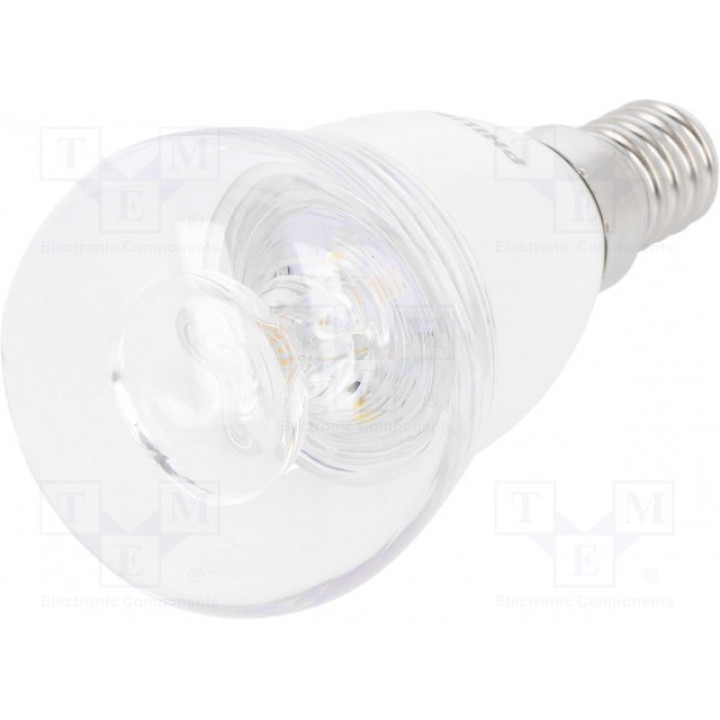 Лампочка LED теплый белый E14 PHILIPS 8718696454831 (45483100)