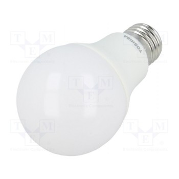 Лампочка LED теплый белый E27 TOSHIBA 4713233150102