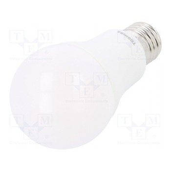 Лампочка LED теплый белый E27 TOSHIBA 4713233150140
