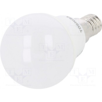Лампочка LED теплый белый E14 TOSHIBA 4713233151352