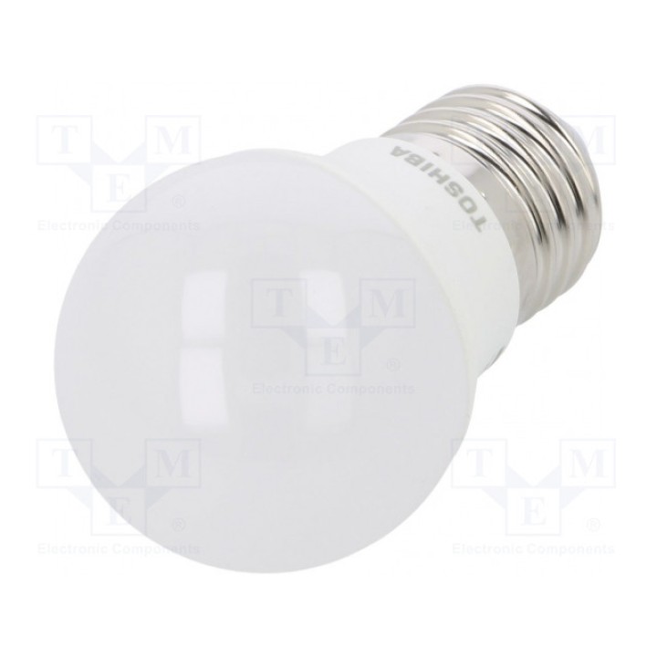 Лампочка LED теплый белый E27 TOSHIBA 4713233151376 (4713233151376)