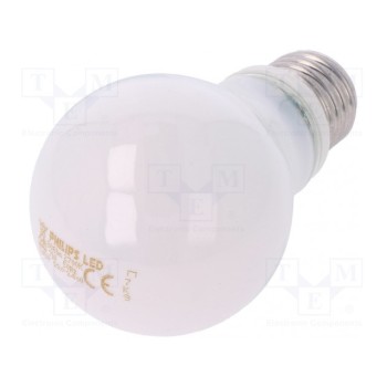 Лампочка LED теплый белый E27 PHILIPS 47218700