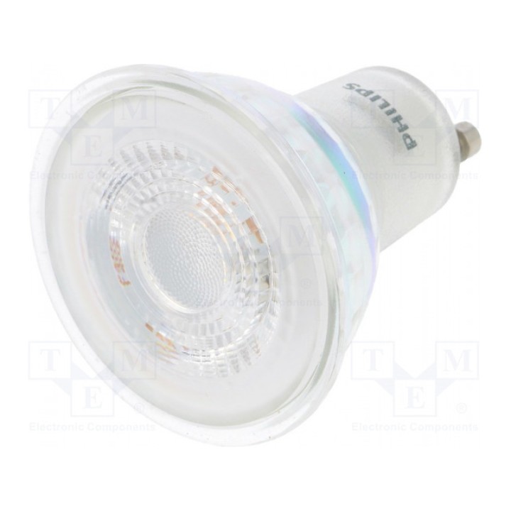 Лампочка LED белый GU10 230ВAC PHILIPS 8718696728291 (56324300)