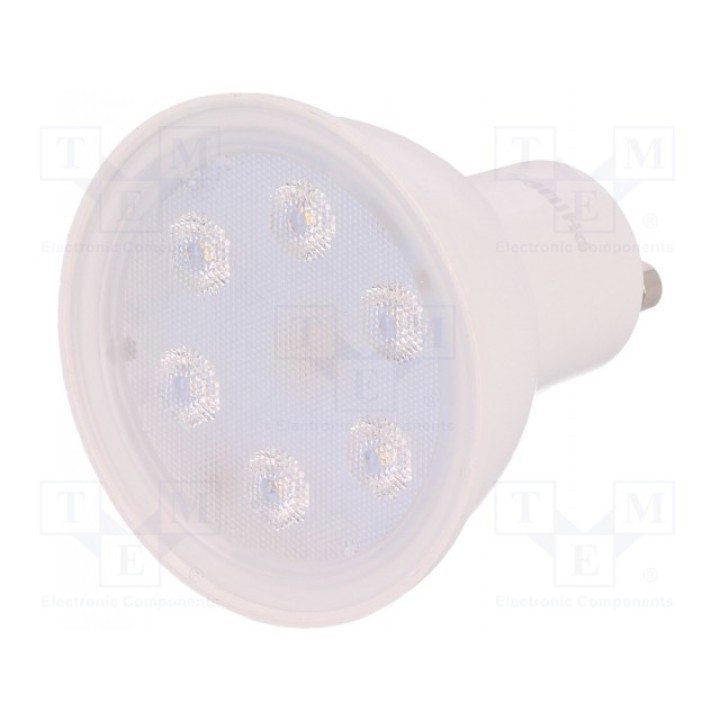 Лампочка LED белый нейтральный GU10 PHILIPS 8718696728352 (56332800)
