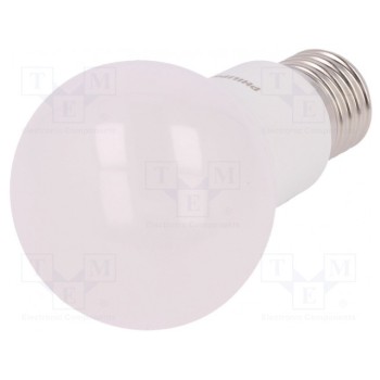 Лампочка LED теплый белый E27 PHILIPS 57755400
