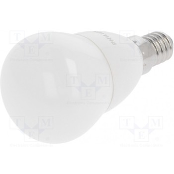 Лампочка LED теплый белый E14 PHILIPS 78703700