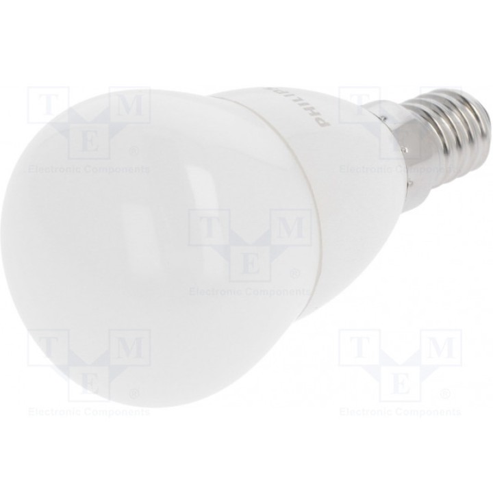 Лампочка LED теплый белый E14 PHILIPS 8718291787037 (78703700)